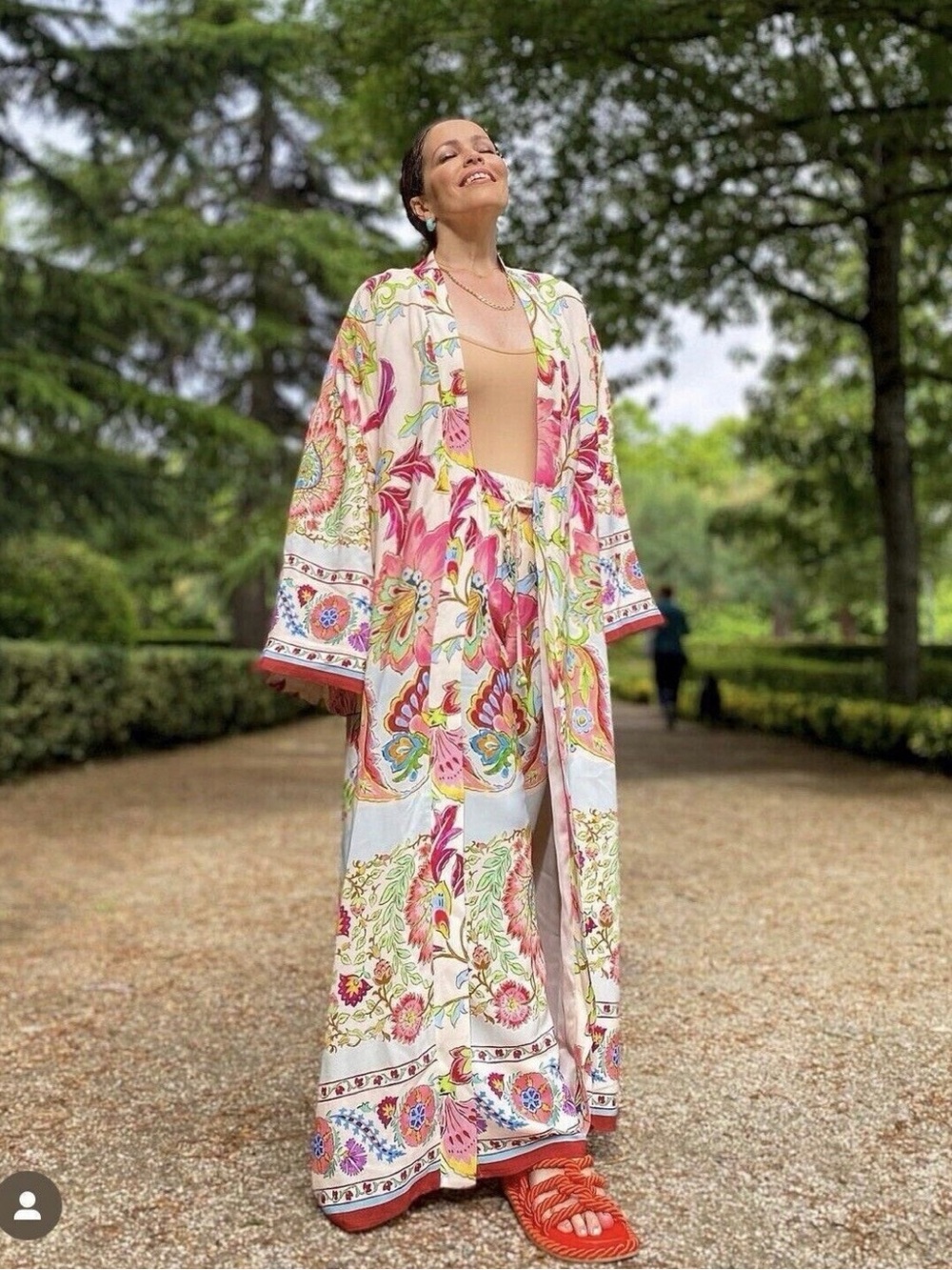 Floral Maxi Robe